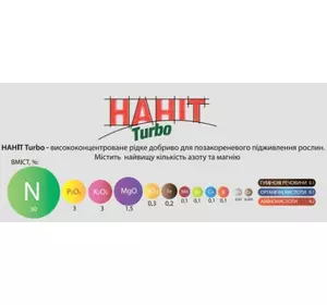 Удобрение HAHIT TURBO Удобрение HAHIT TURBO